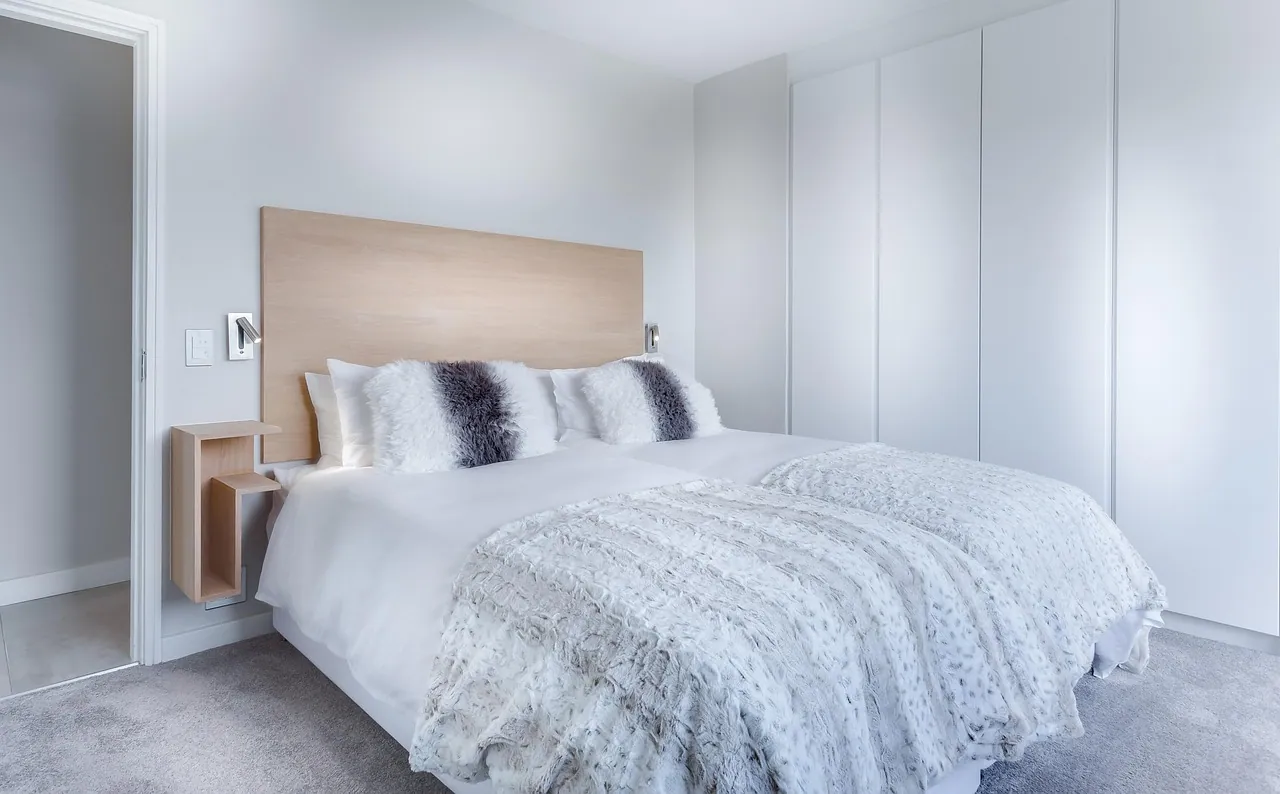A clean bedroom, the setting where a professional bed bug treatment restores peace of mind